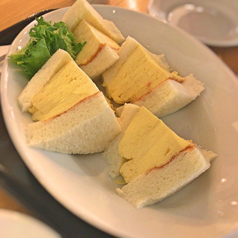 コロナの玉子サンド(マドラグ 神楽坂店)