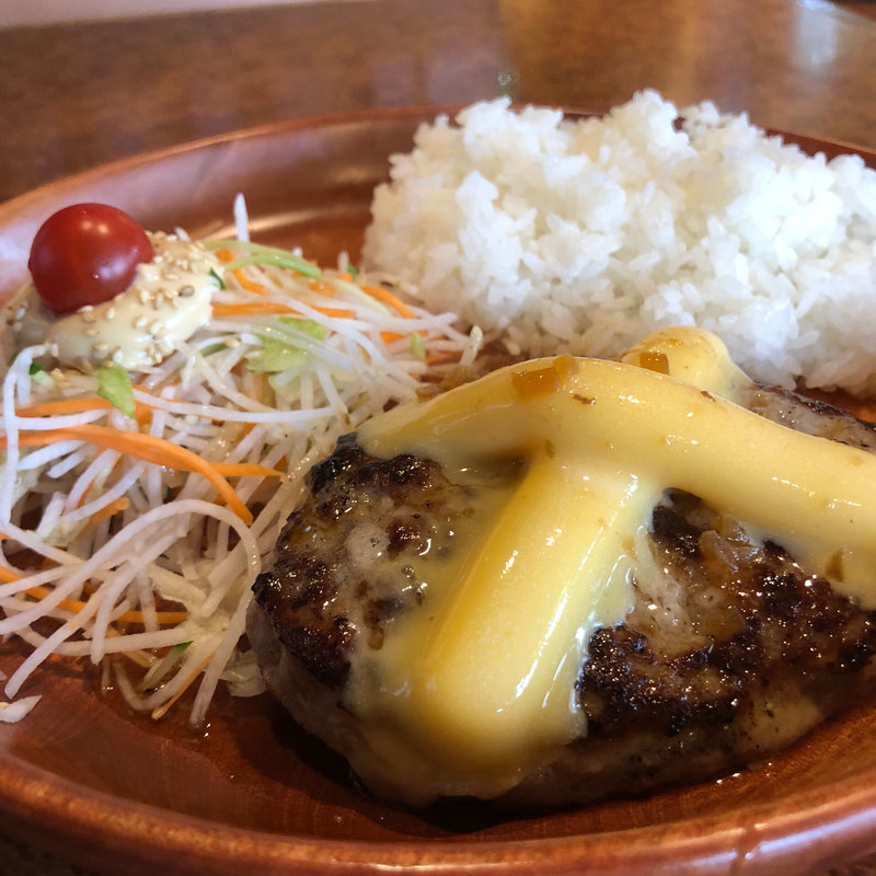 チーズバーグディッシュ(びっくりドンキー 泉佐野店)