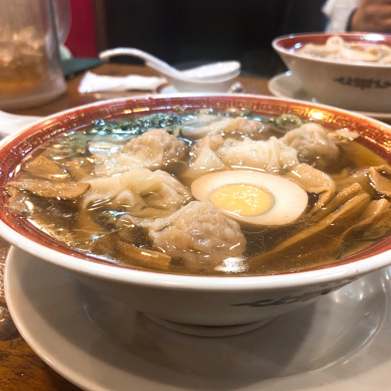 ミニワンタン麺(広州市場 中目黒店)