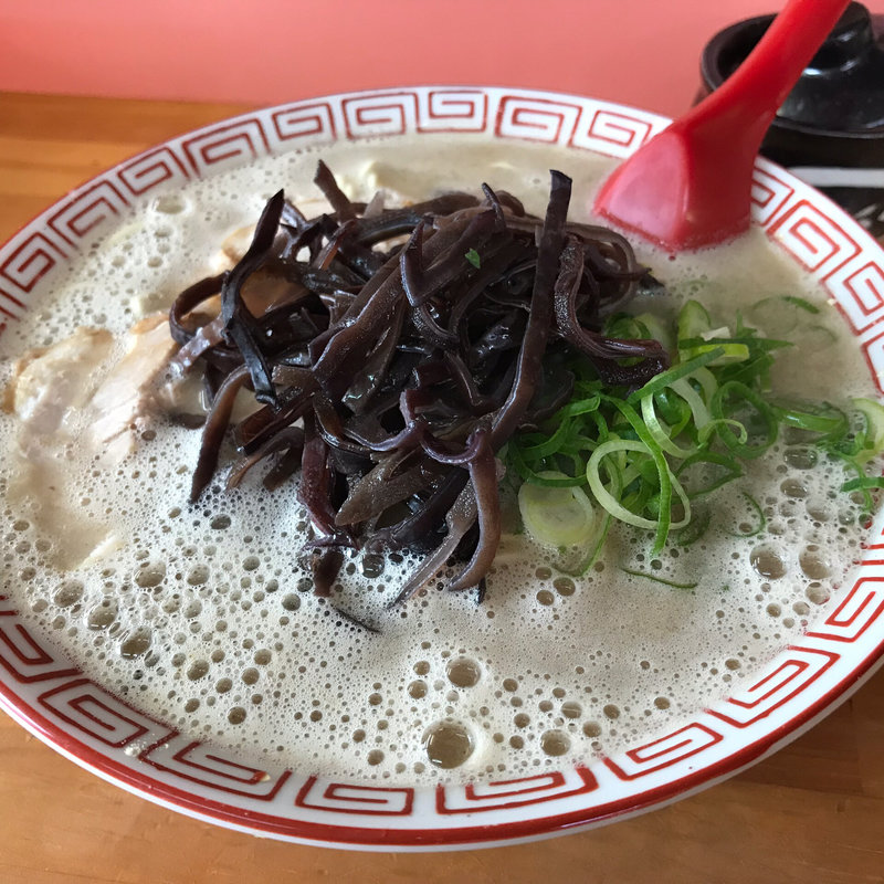 きくらげラーメン(七福亭 )