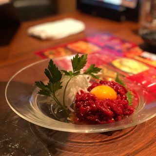 熊本産 桜肉のユッケ(韓河 五日市店 （HANA）)
