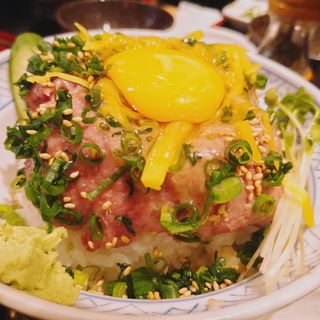 生肉ネギトロ丼(浅草橋 鮨 うらおにかい)