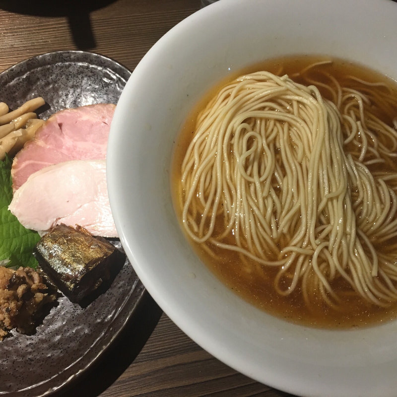 淡麗さんまそば中(つけ麺一燈 （ツケメンイットウ）)