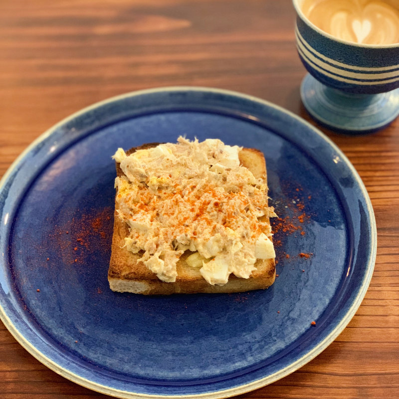 ツナとチーズのサンドウィッチ(The Green Stamps Cafe)