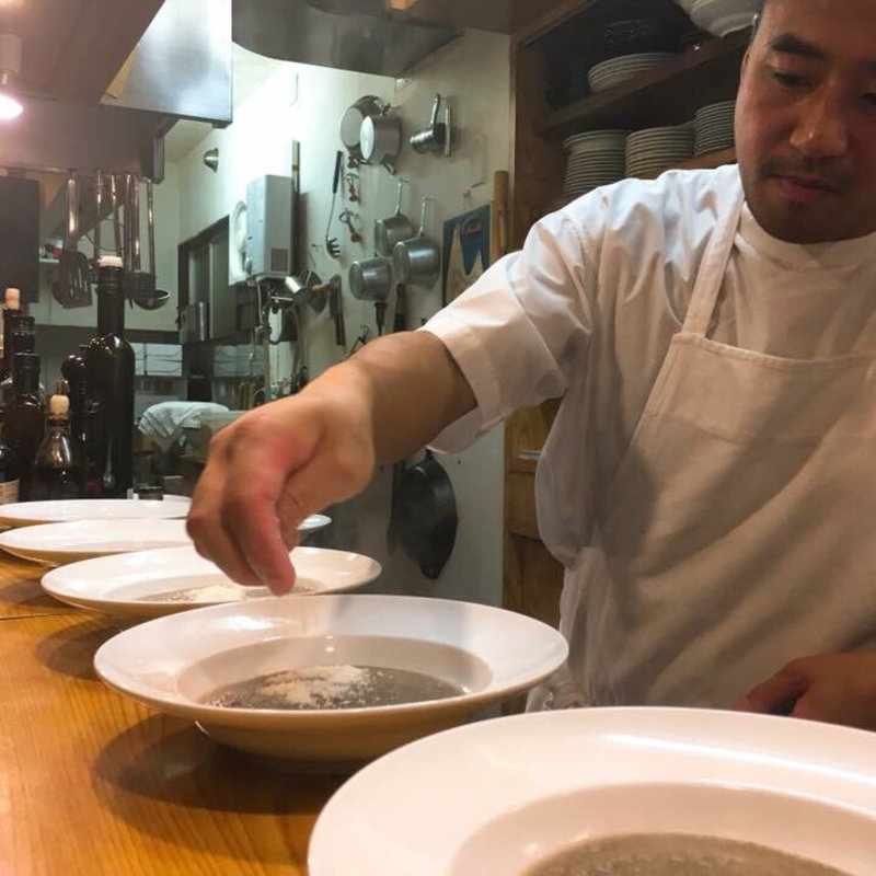 天然舞茸のズッパ(メゼババ )