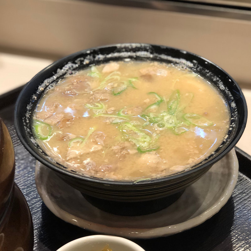 たら汁（セットメニュー）(軍ちゃん 高田店 （ぐんちゃん）)