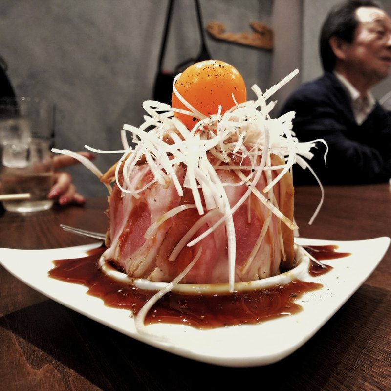 酒場の肉ポテトサラダ(大衆酒場けいじ)