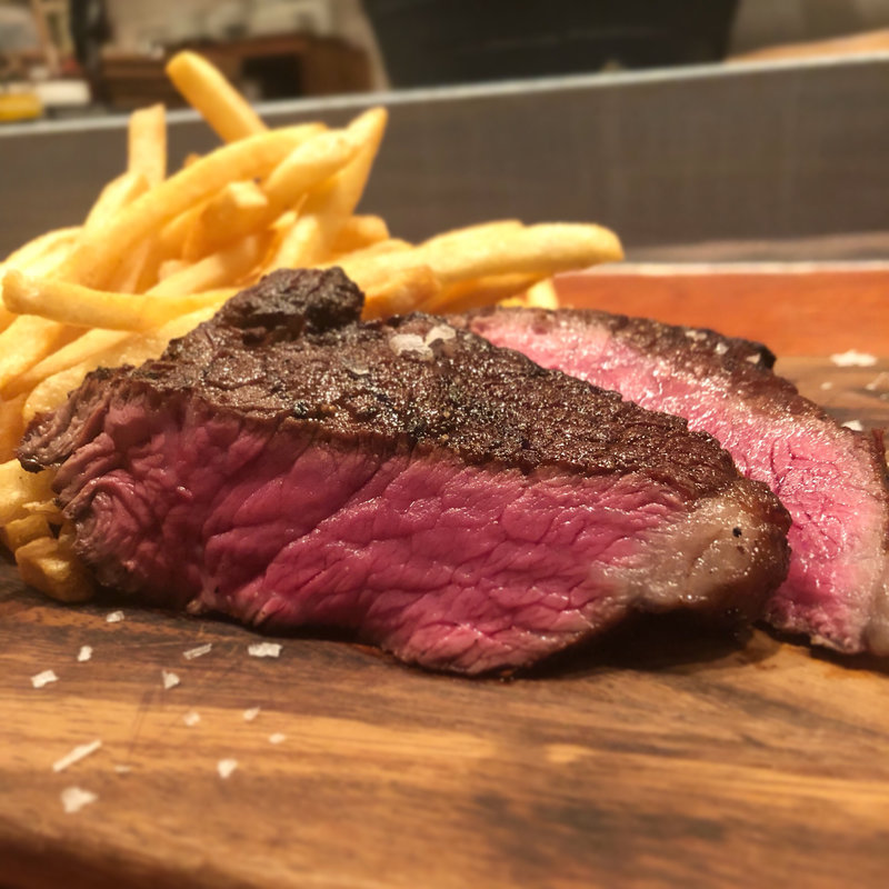 牛イチボのステックフリット(ata)