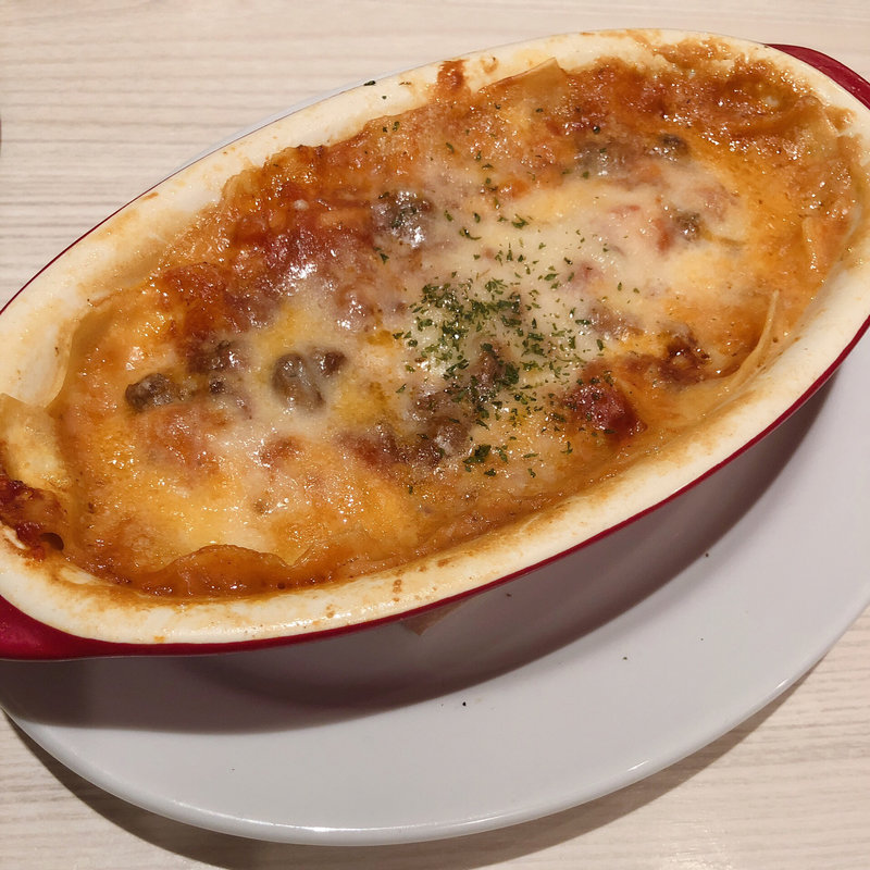 桃太郎トマトと大長茄子のラザニア(肉ビストロ 熟 ルクア1100店 （ニクビストロ ジュク）)