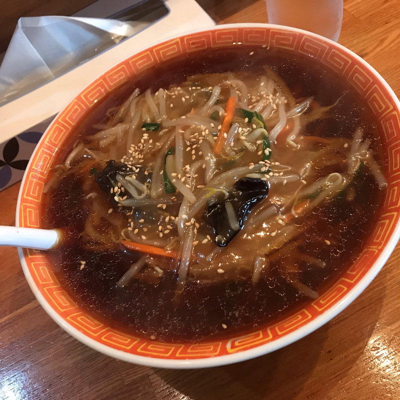 元祖 サンマー麺(中華 天龍)