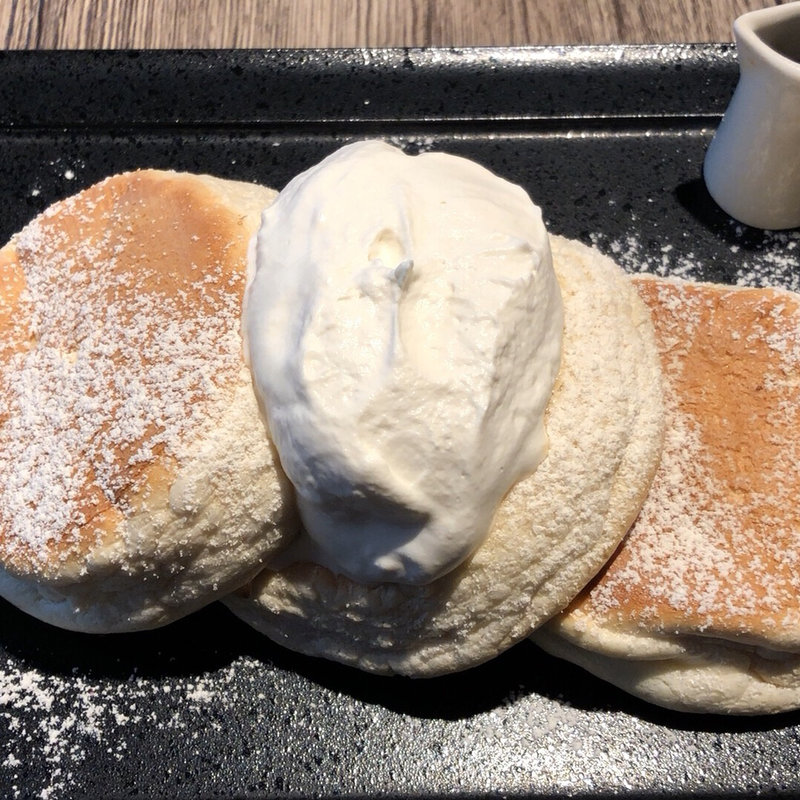 ふんわり米粉のリズまるパンケーキ(Riz Labo Kitchen)