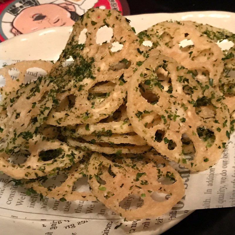 のり塩レンコンチップ(白木屋 南海なんば北口駅前店)