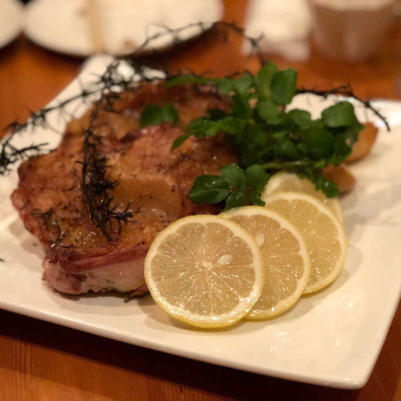 チキングリル レモン添え(葡萄屋ビヤホール )