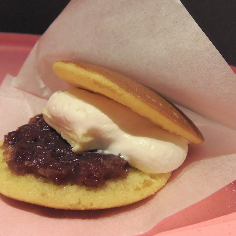 どらパフェ　あんバタ生クリーム(Triple x cafe)