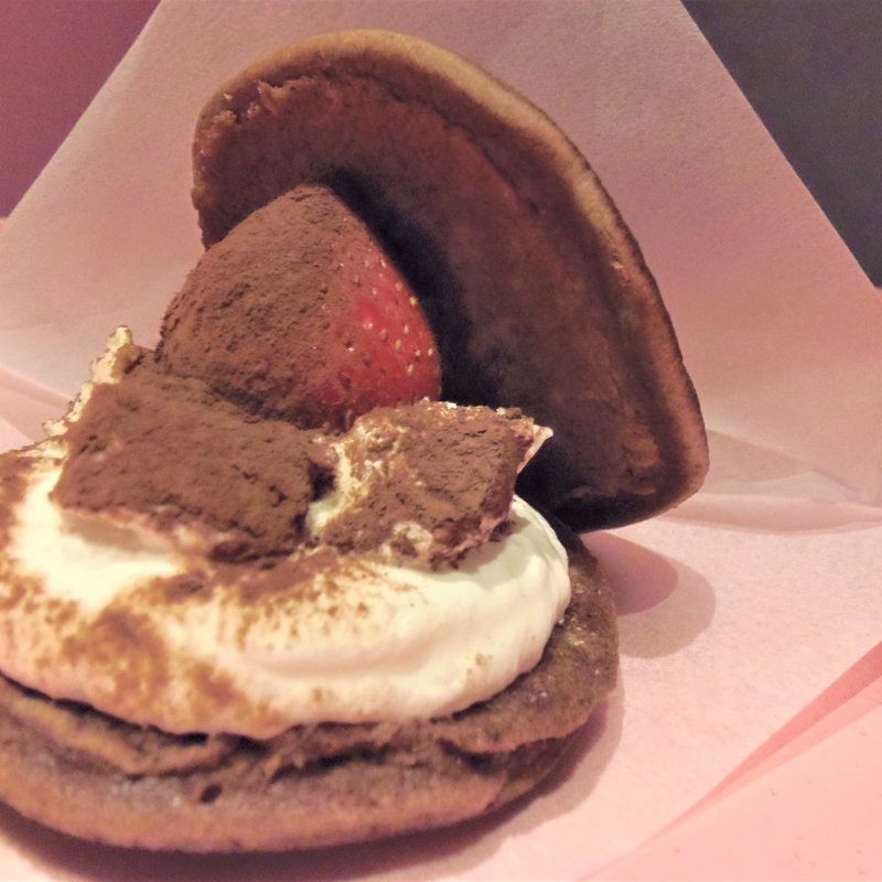 どらパフェ　いちごティラミス(Triple x cafe)