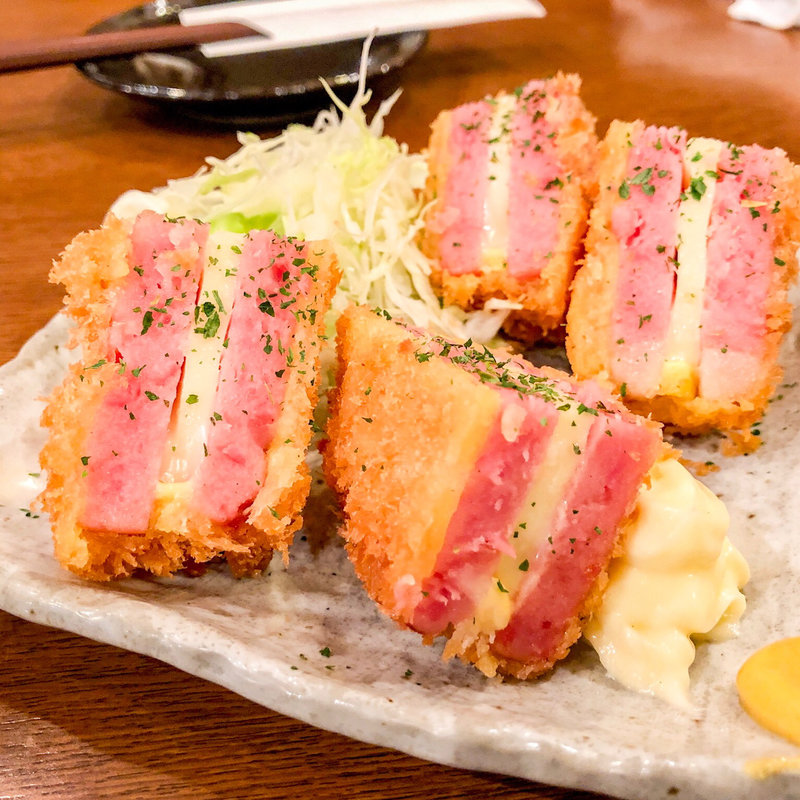 デカい！旨い！俺のハムカツ！(俺の居酒屋 三蔵 上野店 )