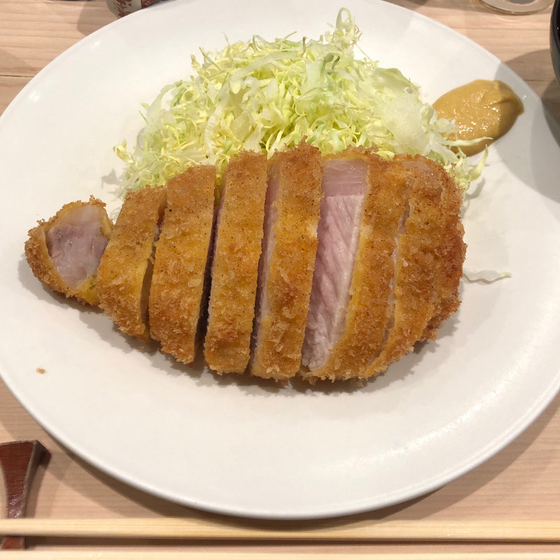 とんかつ（ロース） (とんかつ すぎ田)