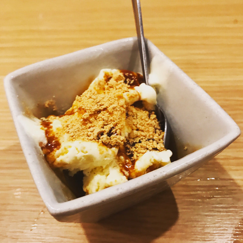 温野菜アイス(しゃぶしゃぶ温野菜 綾瀬店)