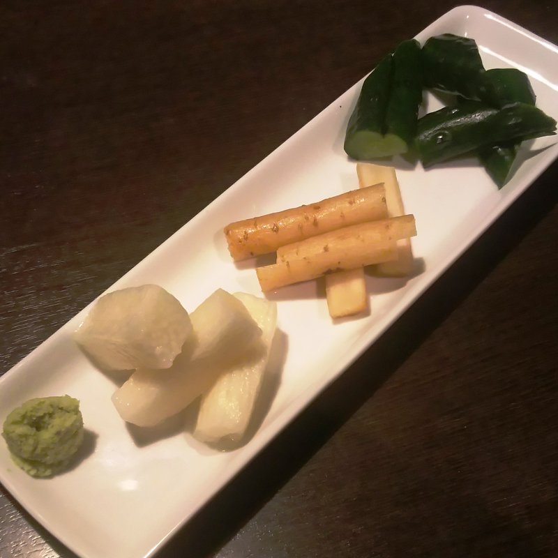 漬物盛り合わせ(居酒屋 土間土間 川崎仲見世通り店)