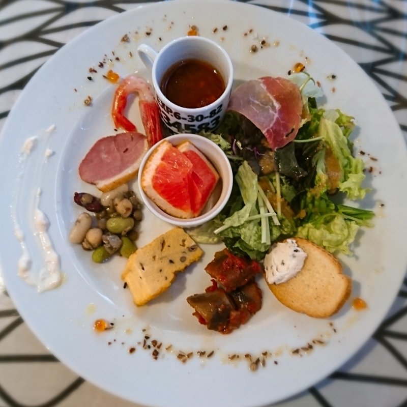 ハンバーグランチ(diningcafe SQUARE)