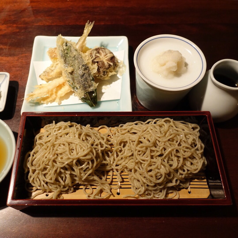 天ぷらせいろ(蕎麦懐石 無庵(むあん))