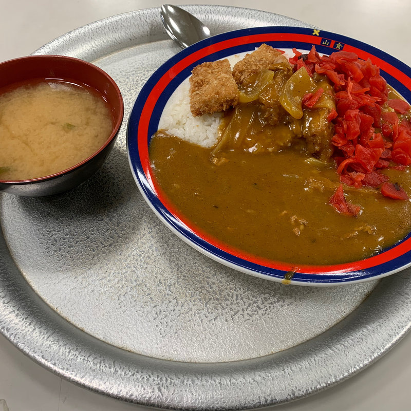 カツカレー(山食)