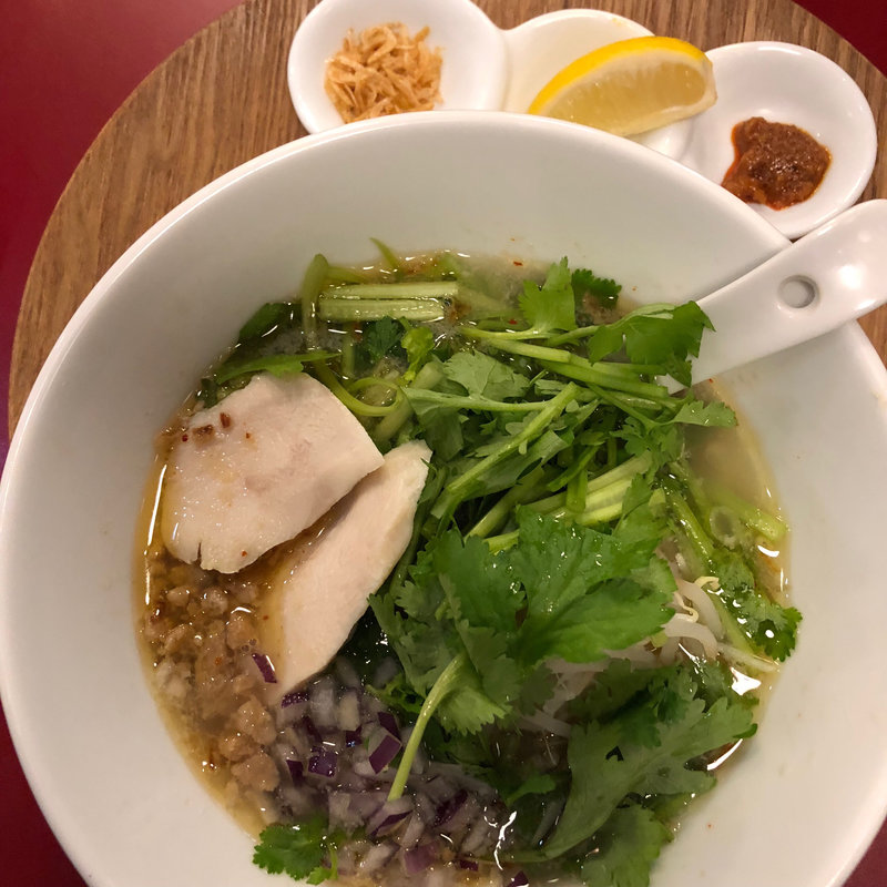 ベトナム風パクチーラーメン(藤一番 新栄店)