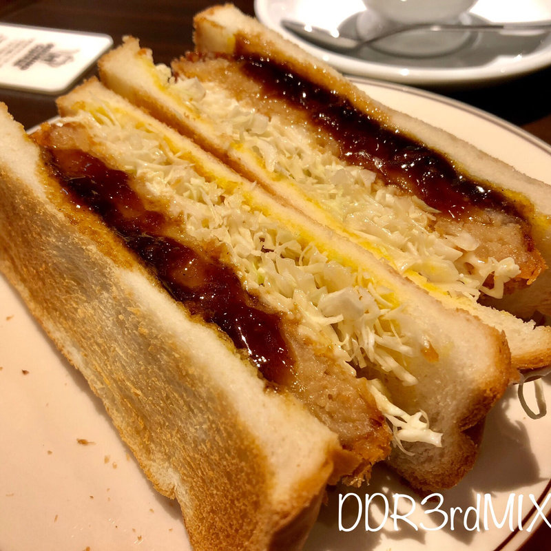 ジャンボコロッケサンド(星乃珈琲 築地店)