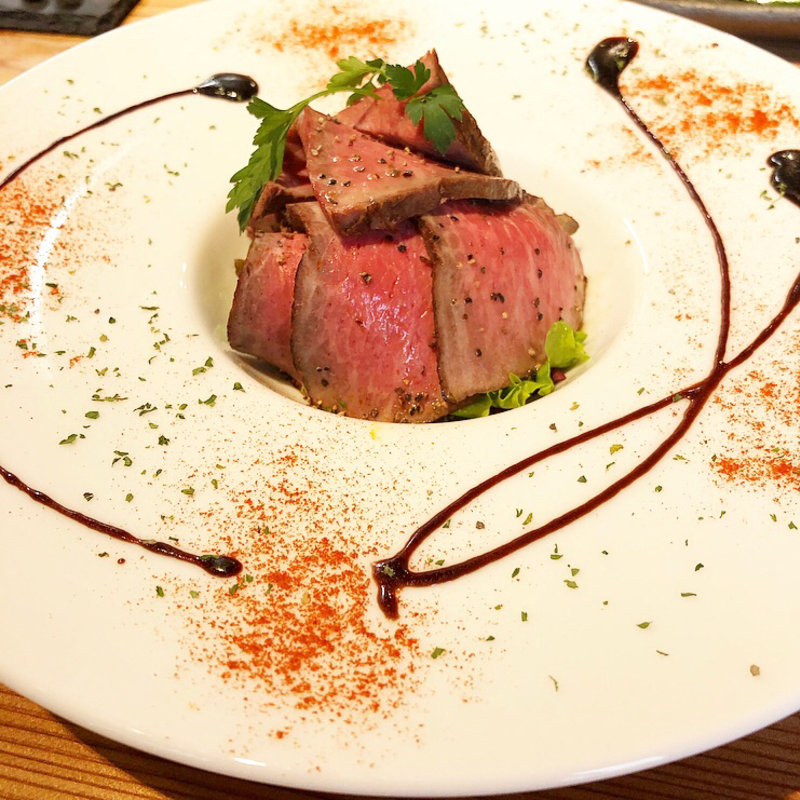 ローストビーフ(肉バルShow’s dining 百万遍店)