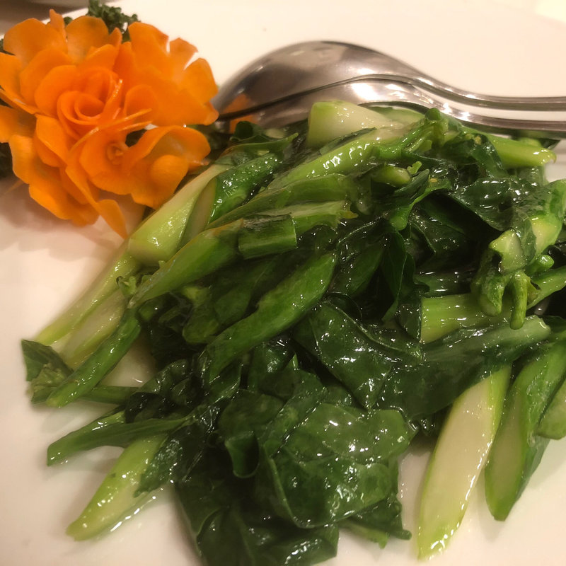 青菜あっさり強火炒め 清炒时蔬(中華料理 祥瑞楼)
