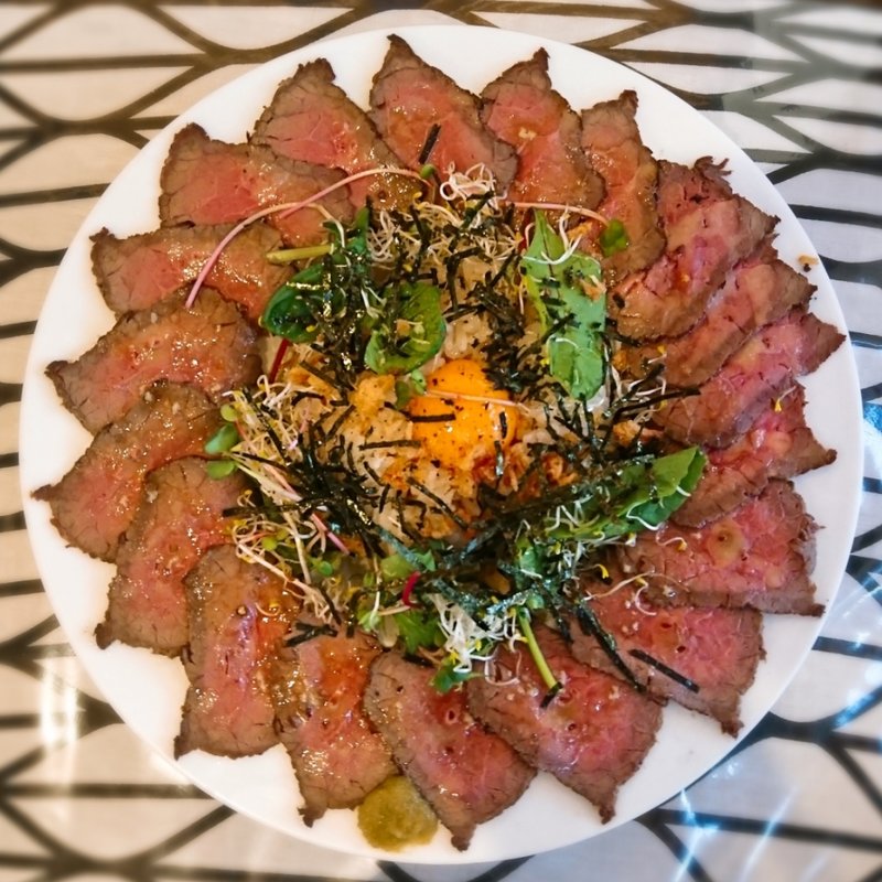 網焼きローストビーフ丼(diningcafe SQUARE)