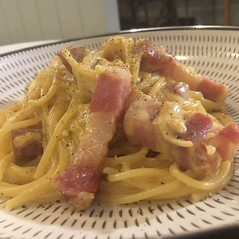 カルボナーラ(家鴨軒)