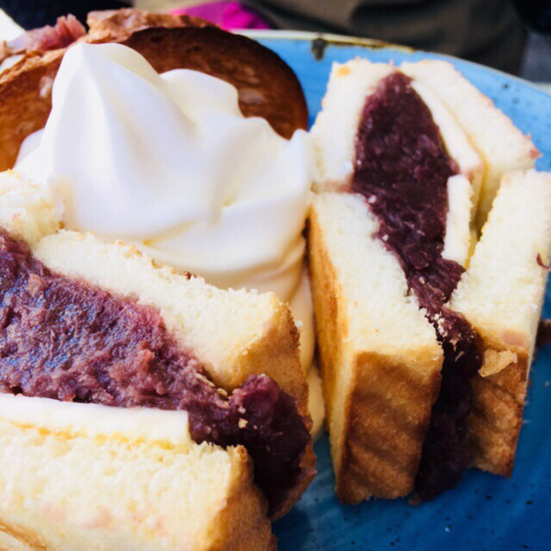 小倉とバターのトーストサンド(俺のベーカリー&カフェ)