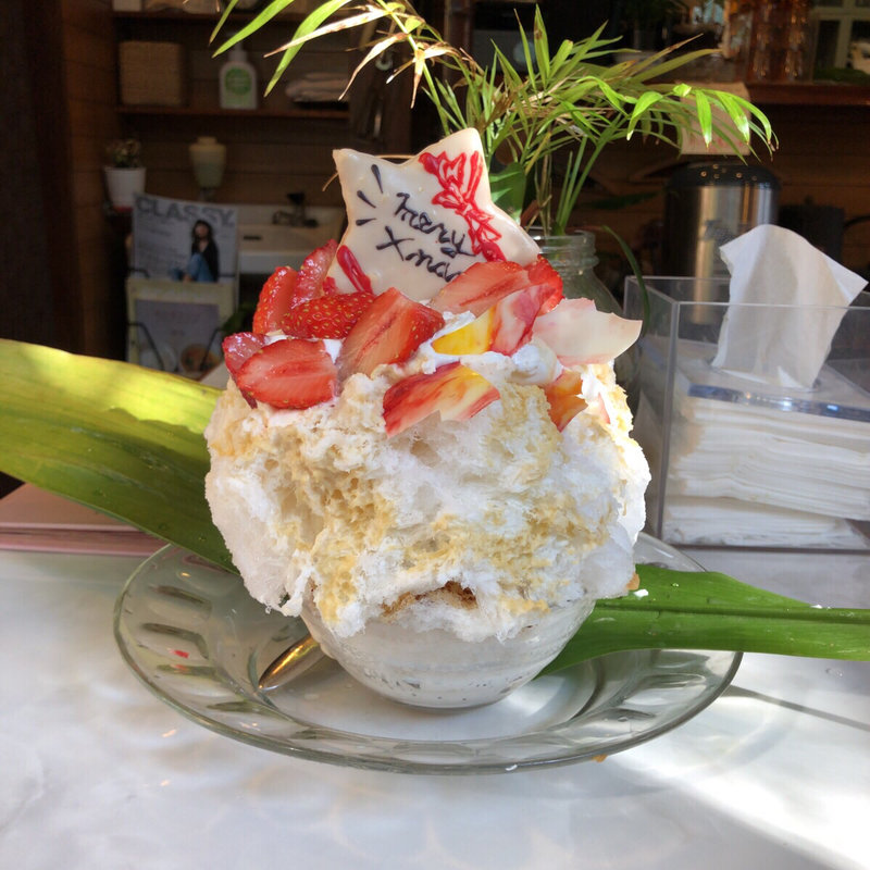 クリスマス氷(いちょうの木 )