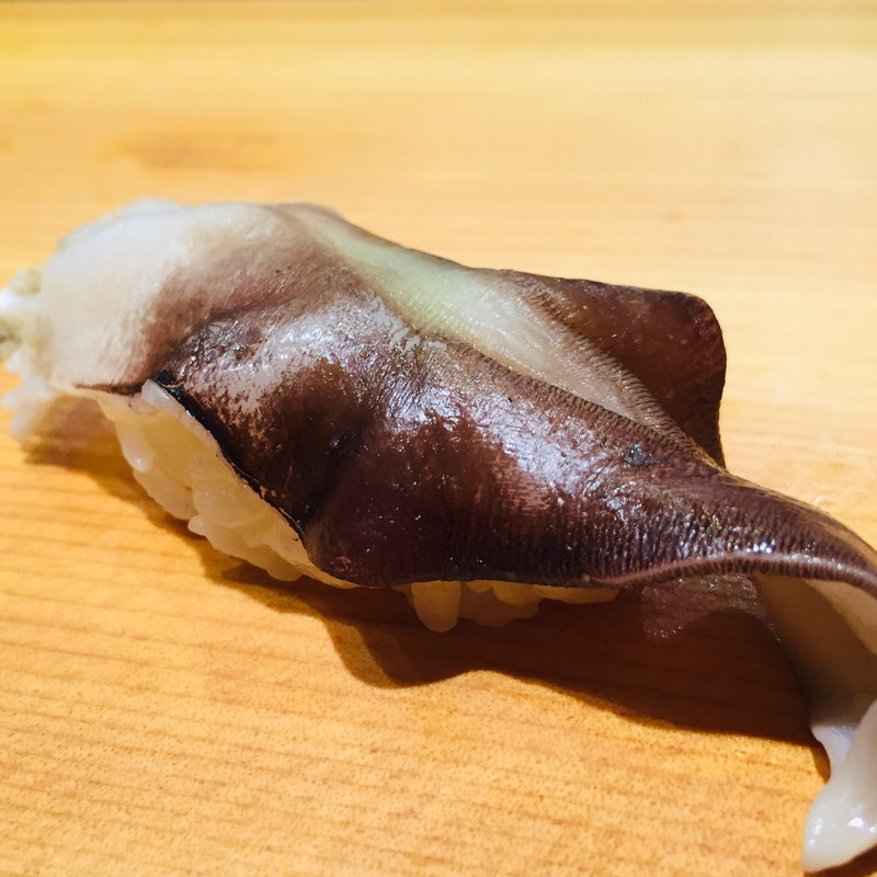 とり貝(築地 すし鮮 天文館2号店)