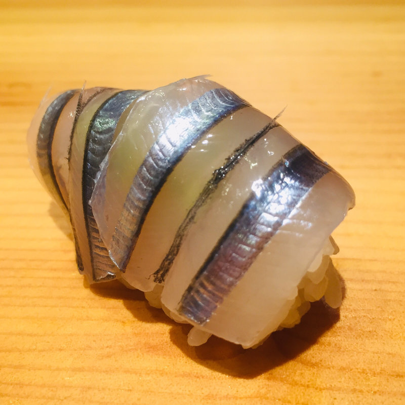 きびなご(築地 すし鮮 天文館2号店)