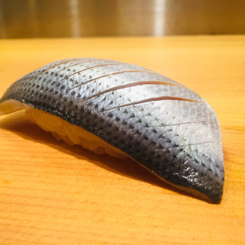 こはだ(築地 すし鮮 天文館2号店)