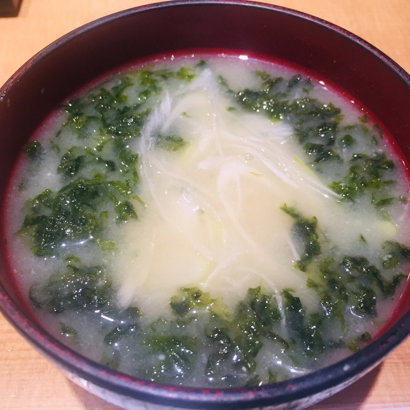 海苔汁(築地 すし鮮 天文館2号店)