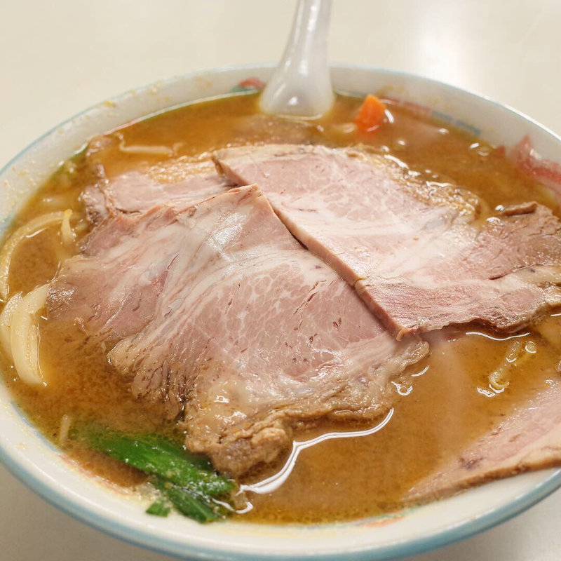 味噌チャーシューメン(中華料理 万福)