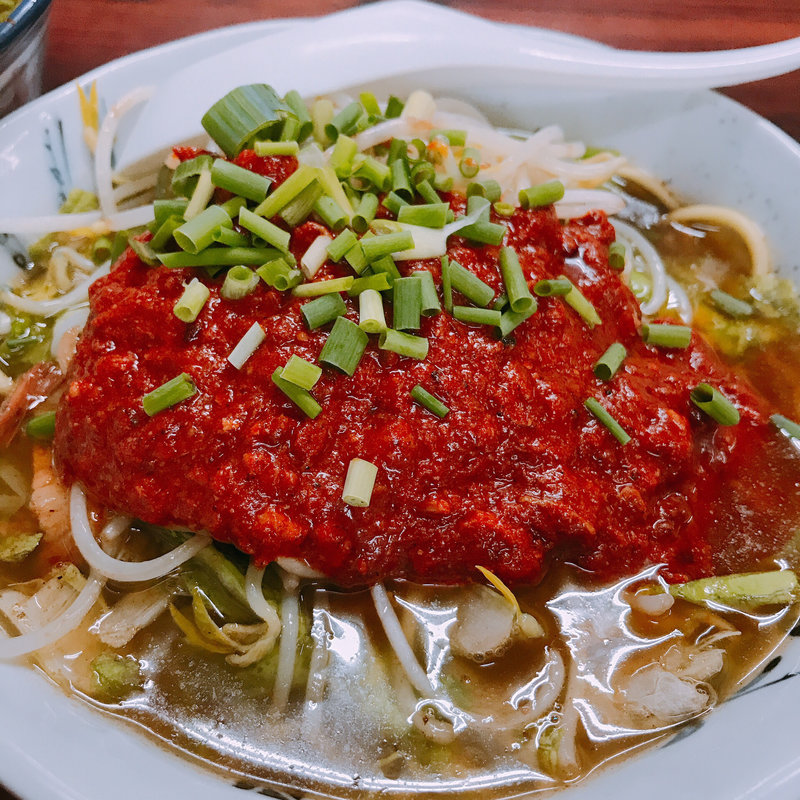 ピリ辛味噌そば(キミ食堂 （きみしょくどう）)