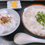 ゆし豆腐セット(とうふの比嘉)