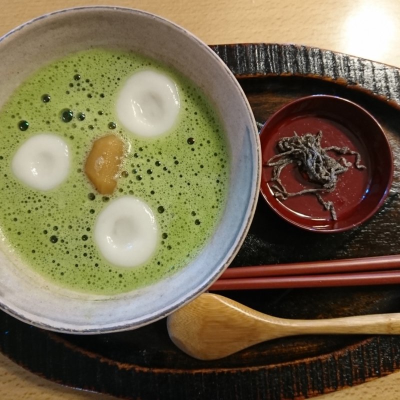 諏訪茶ぜんざい(温)(茶遊菓楽 諏訪園 本店)