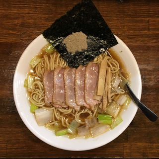 鴨醤油らぁ麺(soupmen)
