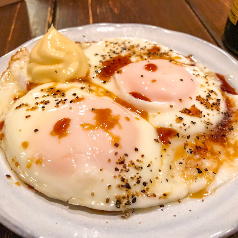 両目玉焼き(花葉根)