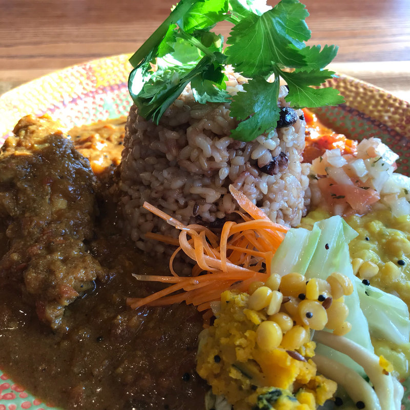 スペシャルカリープレート(カフェフクシア)