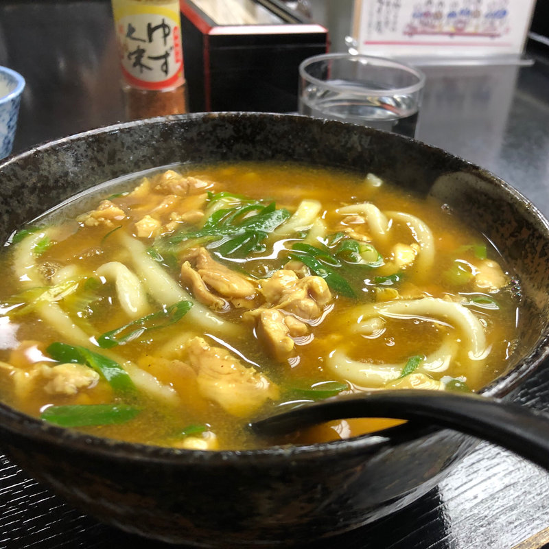 カレー南蛮(そば処 みすゞ庵)