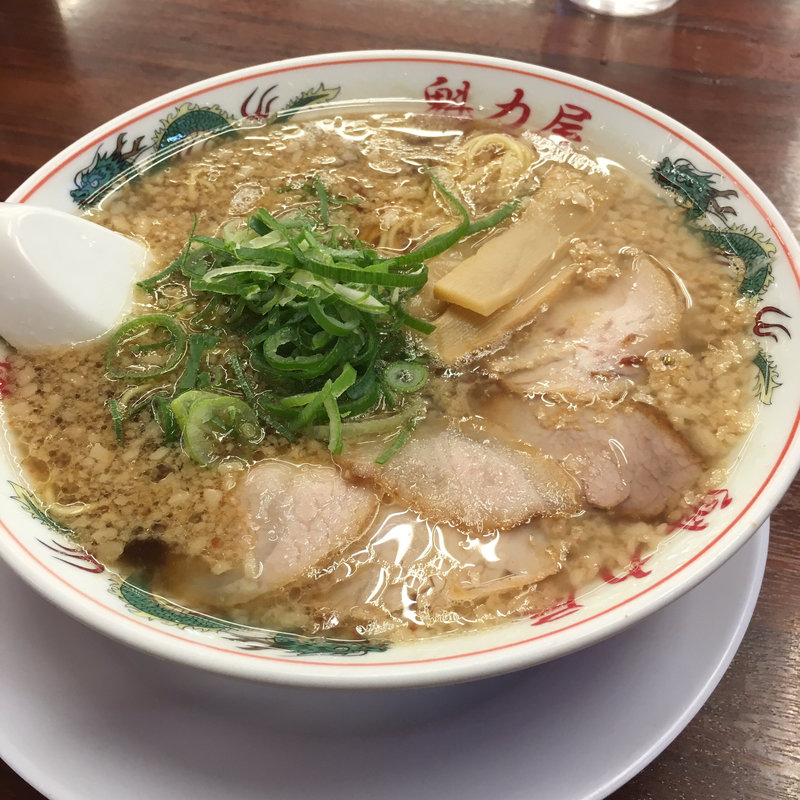 特製醤油ラーメン(京都北白川ラーメン魁力屋 狩場店)