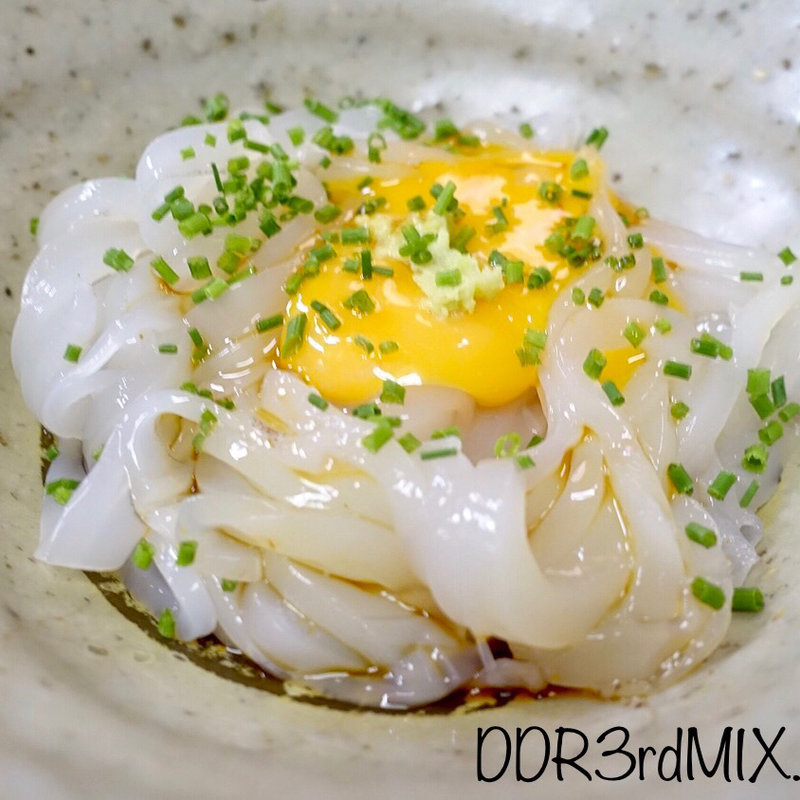 ヤリイカの黄身醤油(幸軒夜乃部)