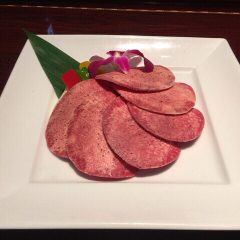 タン塩焼(游玄亭 有楽町マリオン店)