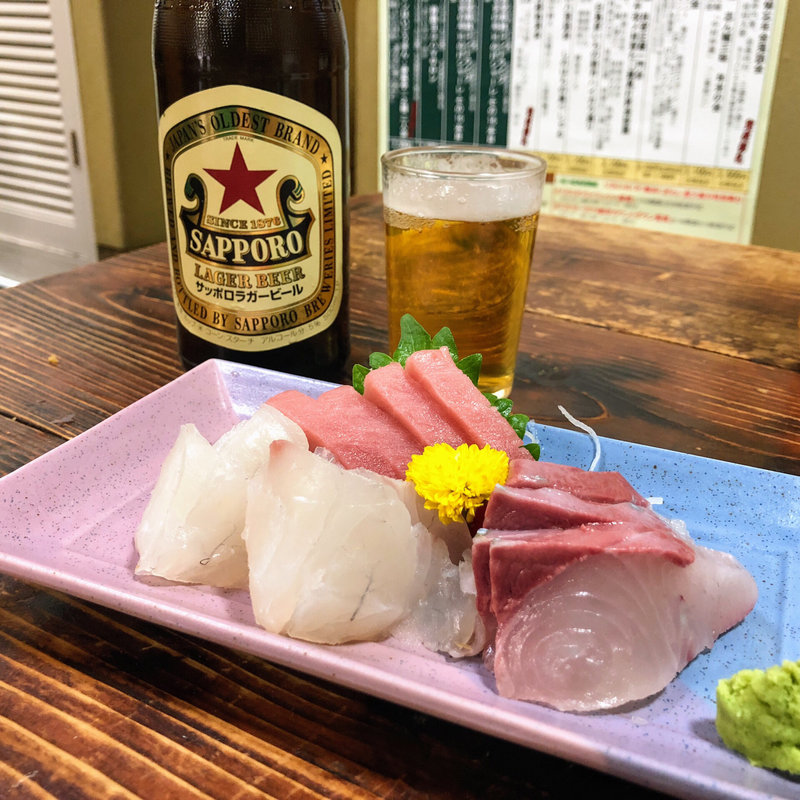 刺身三点盛り(なりた )